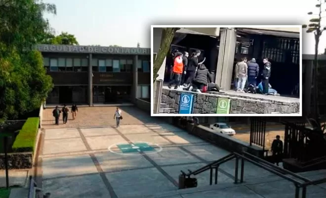 Violento ataque cierra la Facultad de Contaduría y Administración de la UNAM
