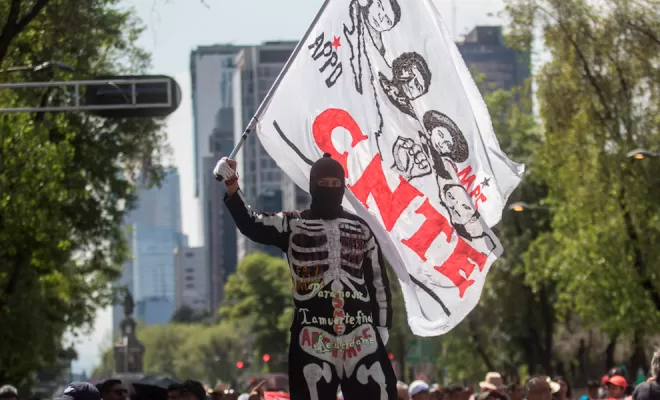 Estudiantes sin clases por protesta de la CNTE en la CDMX