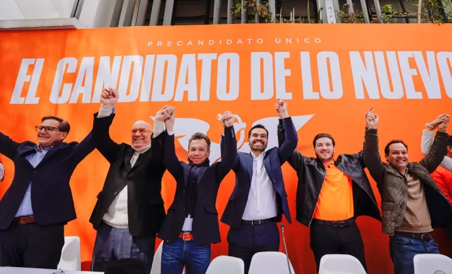 Jorge Álvarez se registra como precandidato presidencial por Movimiento Ciudadano
