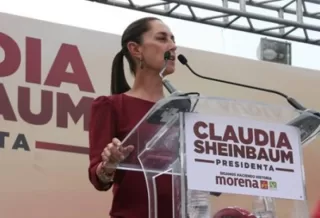 Claudia Sheinbaum promete revolución educativa en mitin en Zempoala